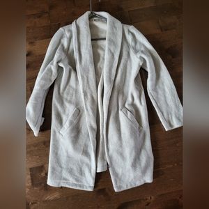 Coat blue white reitmans medium